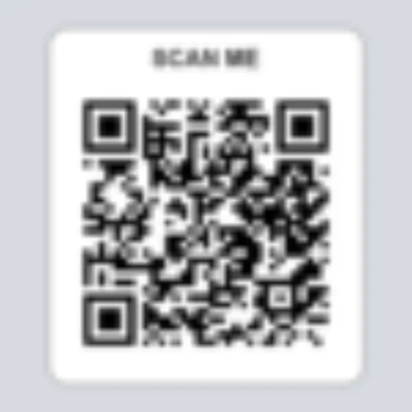 Low resolution pixelated QR code image